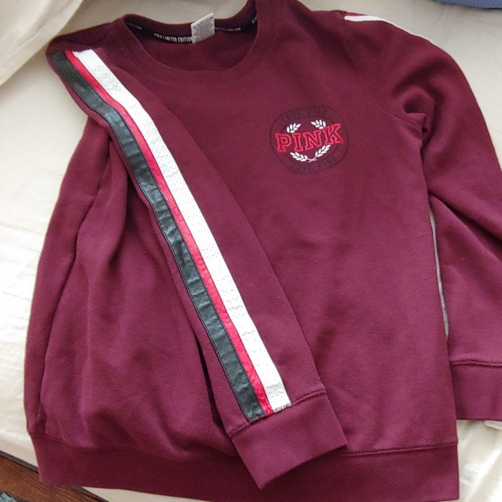 Pink crew neck